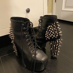 Jeffrey Campbell Spiked Booties